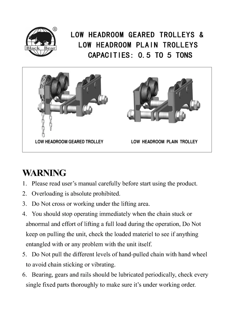 Low HeadroomLGT-LPT-050-500-BB